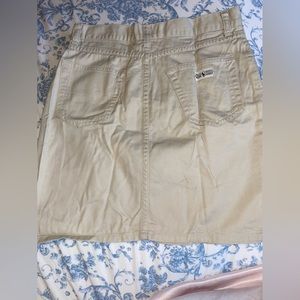 Ralph Lauren Polo Chino Girls Khaki Skirt sz 10 can be worn as School uniform